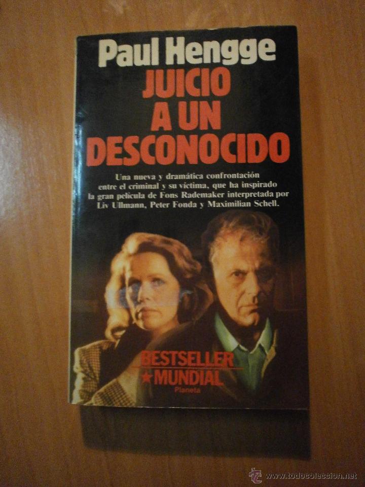 Libros: PAUL HENGGE - JUICIO A UN DESCONOCIDO - Foto 1