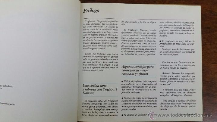 Libros: DANONE -YOUGHOURT A LA CARTA-1985. - Foto 4
