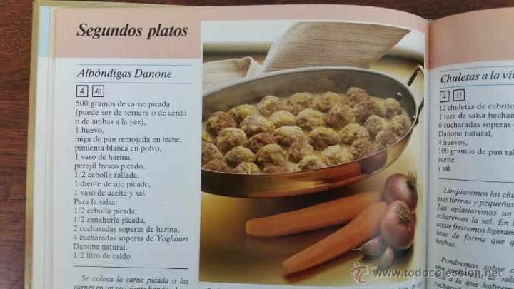 Libros: DANONE -YOUGHOURT A LA CARTA-1985. - Foto 6