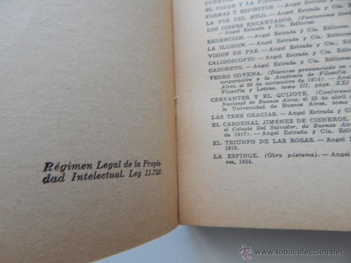 Libros: Antolog&iacute;a prosa - &Aacute;ngel de Estrada - 2&ordf; edic. - Foto 8