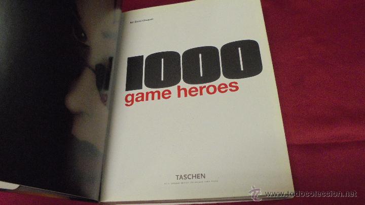 Libros: 1000 GAME HEROES. DAVID CHOQUET. TASCHEN. - Foto 2