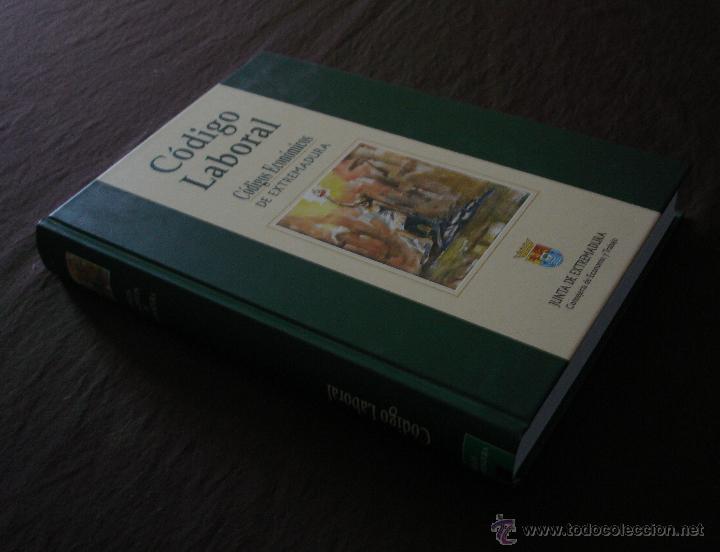Libros: CODIGO LABORAL - CODIGOS ECONOMICOS DE EXTREMADURA - JUNTA DE EXTREMADURA - BADAJOZ -  2007. - Foto 2