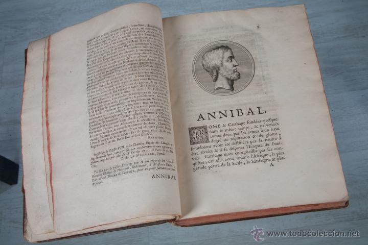 Libros: LES VIES DES HOMMES ILLUSTRES. PLUTARCO. TOMO II. MR. DACIER. THOMAS ROWE. AMSTERDAM. 1735.