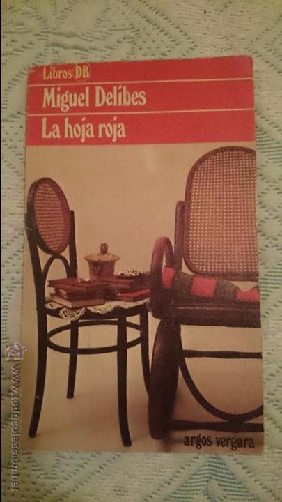 Libros: Miguel Delibes, La habitaci&oacute;n roja, Libros DB - Foto 1