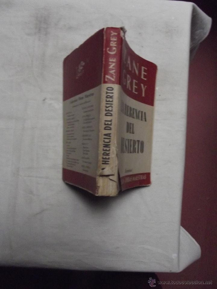 Libros: LA HERENCIA DEL DESIERTO DE ZANE GREY - Foto 2