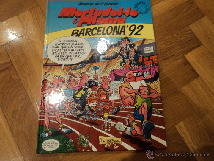 Libros: mortadelo y filemon olimpiadas barcelona 92