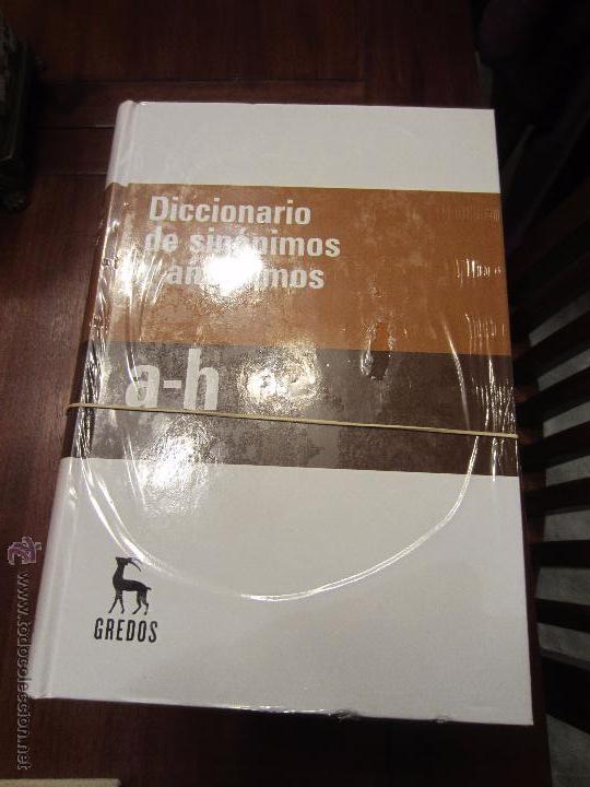 Libros: Diccionario de antonimos y sinonimos de gredos