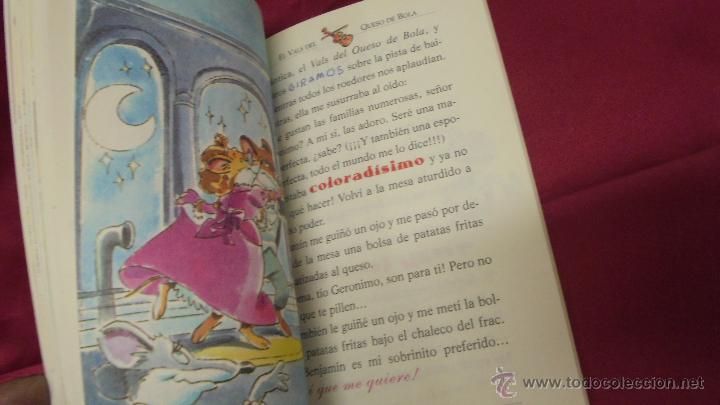 Libros: GERONIMO STILTON. EL AMOR ES COMO EL QUESO. DESTINO. EL PAIS. - Foto 2