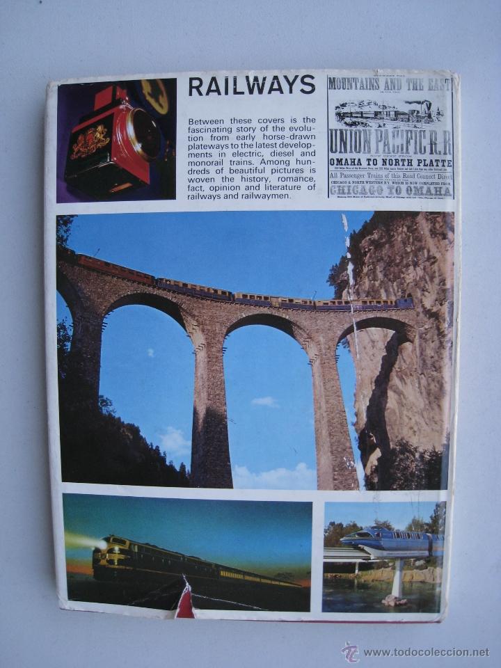 Libros: RAILWAYS - DE HOWARD LOXTON - EN INGLES. - Foto 3