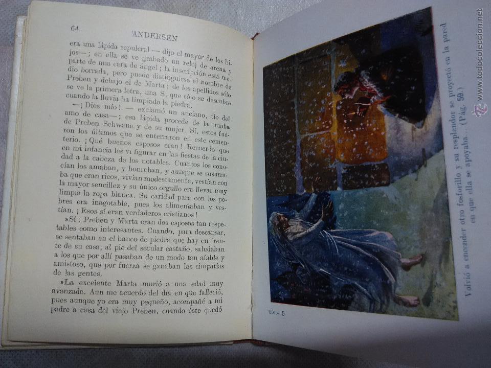 Libros: Andersen. Biblioteca selecta Ramon Sopena. El tio cierra el ojo - Foto 3