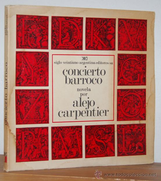 Libros: CONCIERTO BARROCO - ALEJO CARPENTIER - Foto 1