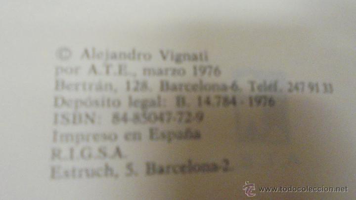 Libros: EL OCASO DE LOS DINOSAURIOS. ALEJANDRO VIGNATI. A.T.E. 1976. - Foto 2