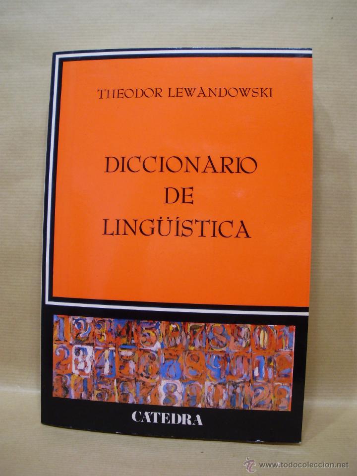 Libros: DICCIONARIO DE LING&Uuml;&Iacute;STICA. - &rdquo;Lewandowski,Theodor.&rdquo; - Foto 1