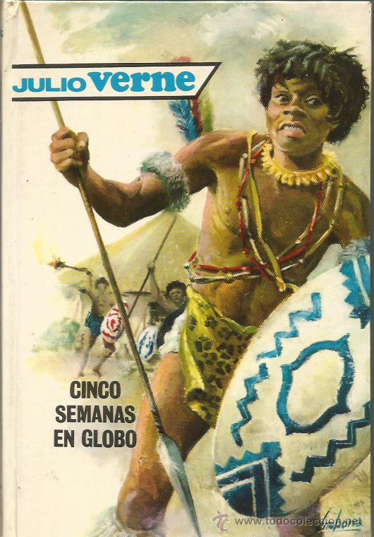 Libros: CINCO SEMANAS EN GLOBO - Verne,Julio - Foto 1