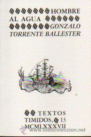 Libros: HOMBRE AL AGUA. - Foto 1