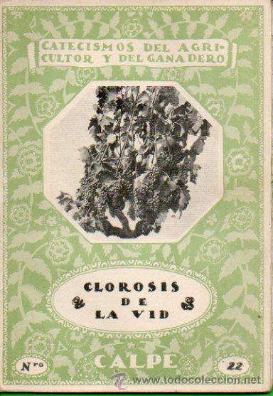 Libros: CLOROSIS DE LA VID. - Foto 1