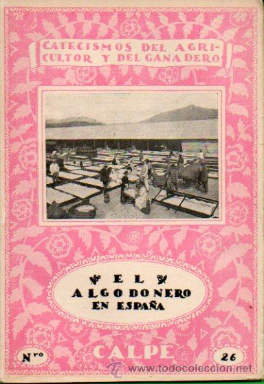 Libros: EL ALGODONERO EN ESPA&Ntilde;A. Pr&oacute;logo de Enrique Cremades. - Foto 1