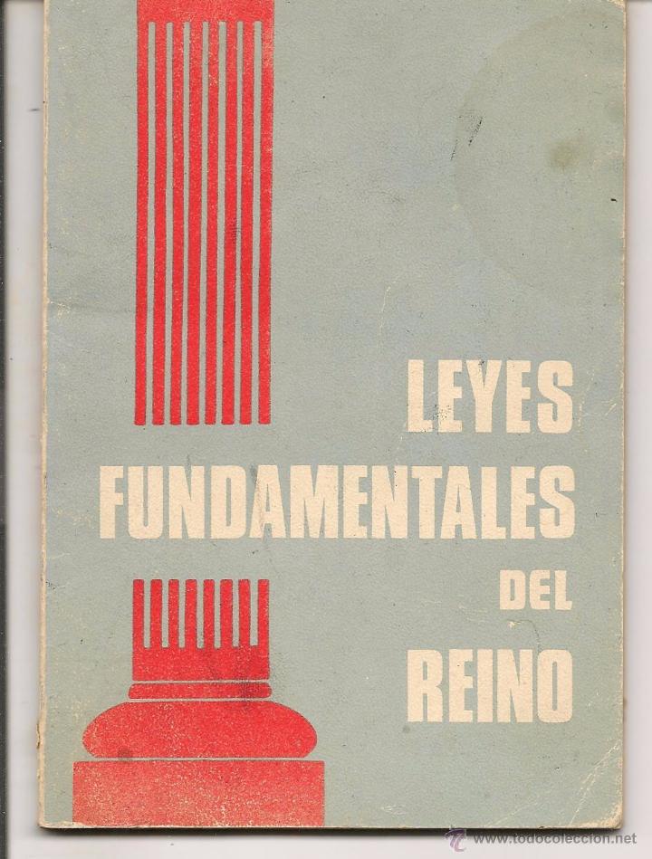 Libros: LEYES FUNDAMENTALES DEL REINO. 1975.  (P/D2) - Foto 1