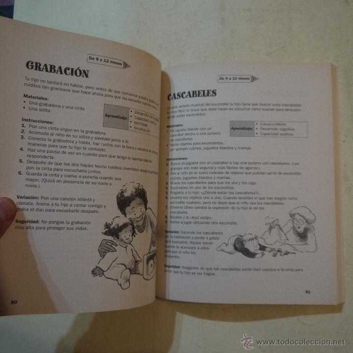 Libros: TU BEBE JUEGA Y APRENDE - PENNY WARNER - EDICIONES ONIRO - 2004 - Foto 5