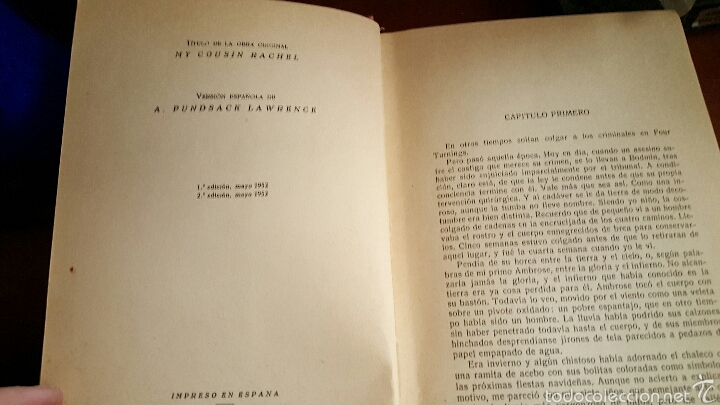 Libros: MI PRIMA RACHEL - MAURIER, DAPHNE DU - Foto 2