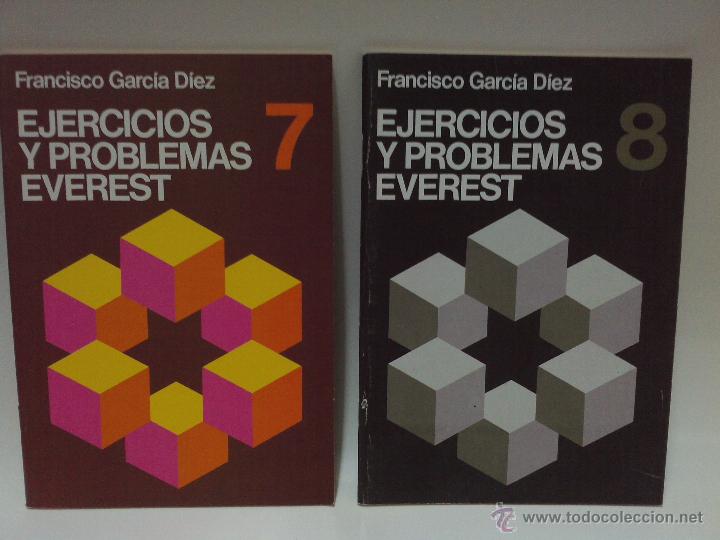 Libros: EJERCICIOS Y PROBLEMAS EVEREST n&ordm; 7 y 8 - Foto 1