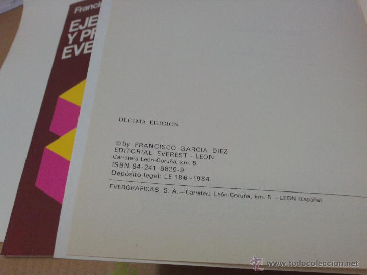 Libros: EJERCICIOS Y PROBLEMAS EVEREST n&ordm; 7 y 8 - Foto 3