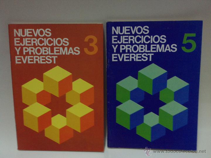 Libros: NUEVOS EJERCICIOS Y PROBLEMAS EVEREST n&ordm; 3 Y 5 - Foto 1