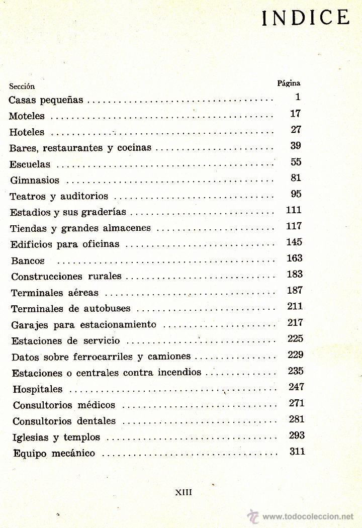 Libros: PLANEACION DE EDIFICIOS Y MODELOS DE DISE&Ntilde;O-SLEEPER 1955 UTEHA - Foto 4