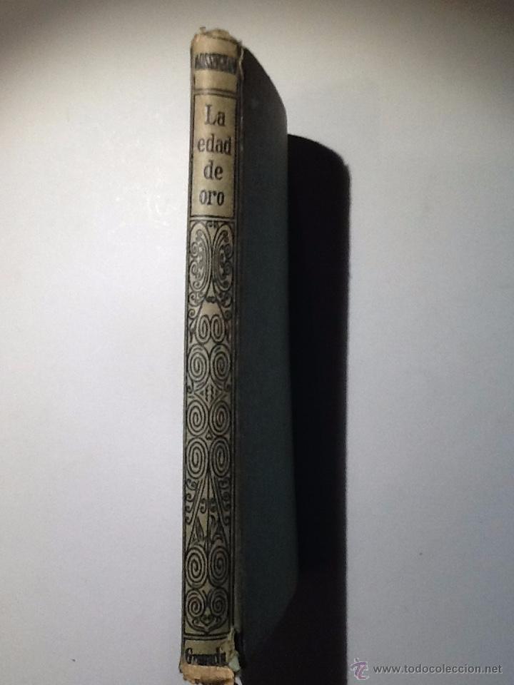 B&uuml;cher: LA EDAD DE ORO.EL ORIGEN DE LAS COSAS Massingham, H.J. TRADUCCION MIGUEL LOPEZ ATOCHA.
