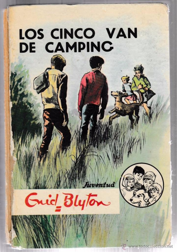 Libros: Los Cinco van de camping. Enid Blyton. 1973 Ed. Juventud - Foto 1