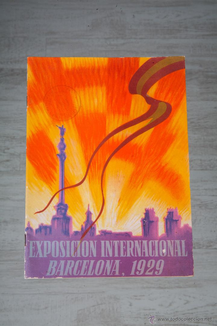 Libros: EXPOSICION INTERNACIONAL BARCELONA 1929 - FOLLETO - Foto 1