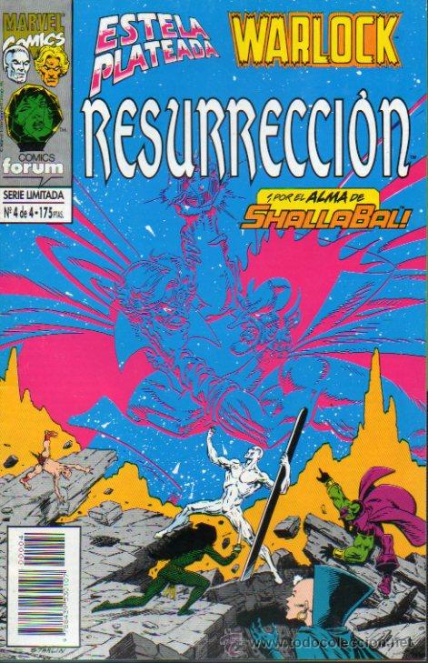Libros: ESTELA PLATEADA / WARLOCK. N&ordm; 4 de 4. FINAL DE PARTIDA. - Foto 1