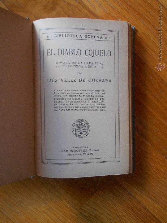 Libros: EL DIABLO COJUELO Luis Velez de Guevara - Foto 3