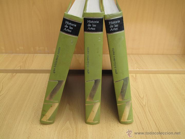 Libros: ENCICLOPEDIA DE LAS ARTES - 3 TOMOS . EDITORIAL MAR&Iacute;N. - Foto 1