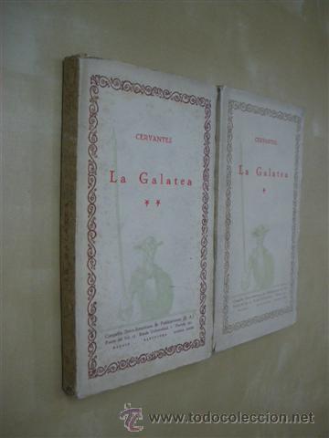 Libros: LA GALATEA. (2 TOMOS) - CERVANTES - Foto 1