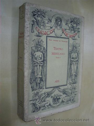 Libros: TEATRO MEXICANO - FRAY AGUSTIN DE VETANCURT - Foto 1