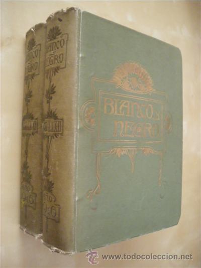 Libros: BLANCO Y NEGRO. A&Ntilde;O 1916. (2 TOMOS) - Foto 1