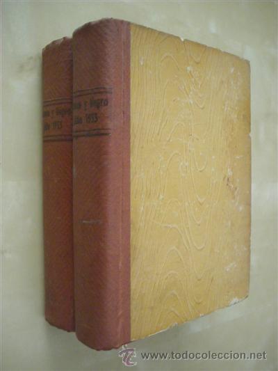 Libros: BLANCO Y NEGRO. A&Ntilde;O 1933. (2 TOMOS) - Foto 1