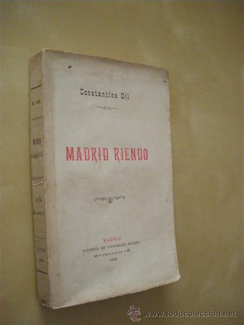 Libros: MADRID RIENDO - CONSTANTINO GIL - Foto 1