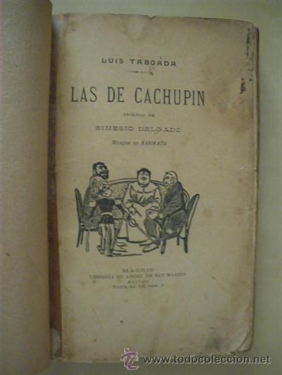 Libros: LAS DE CACHUPIN - LUIS TABOADA - Foto 1