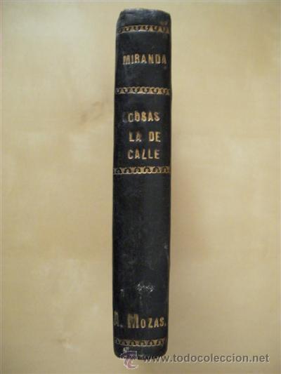 Libros: COSAS DE LA CALLE - CARLOS MIRANDA - Foto 1
