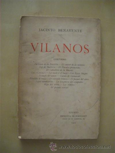 Libros: VILANOS - JACINTO BENAVENTE - Foto 1