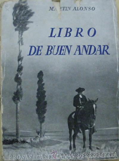Libros: LIBRO DE BUEN ANDAR - MARTIN ALONSO - Foto 1