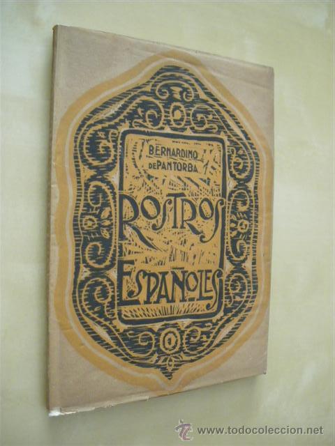 Libros: ROSTROS ESPA&Ntilde;OLES - BERNARDINO DE PANTORBA - Foto 1