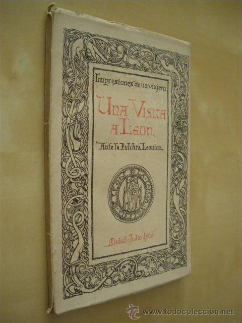 Libros: UNA VISITA A LEON - L. R. - Foto 1