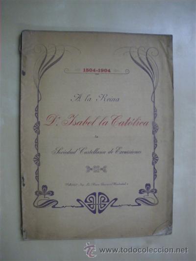 Libri di seconda mano: A LA REINA DO&Ntilde;A ISABEL LA CATOLICA - VARIOS AUTORES