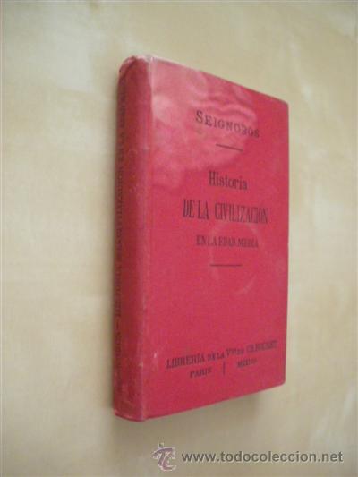 Libros: HISTORIA DE LA CIVILIZACION EN LA EDAD MEDIA - SEIGNOBOS - Foto 1