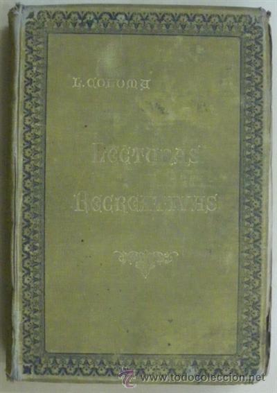 Libros: LECTURAS RECREATIVAS - L. COLOMA - Foto 1