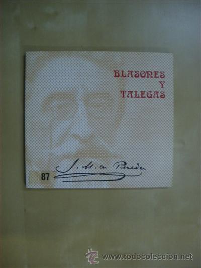 Libros: BLASONES Y TALEGAS - JOSE MARIA DE PEREDA - Foto 1