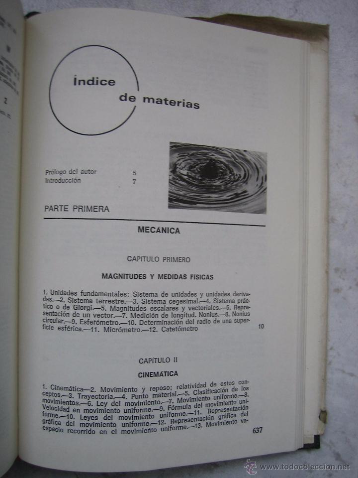 Libros: F&iacute;sica general aplicada 1972 - Foto 7